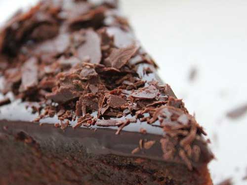 Шоколадный торт с трюфелями